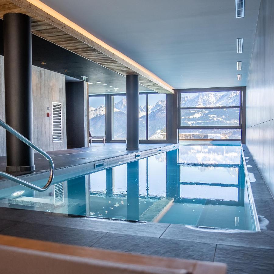 Aparthotel Terresens - Les Roches Blanches Combloux Esterno foto