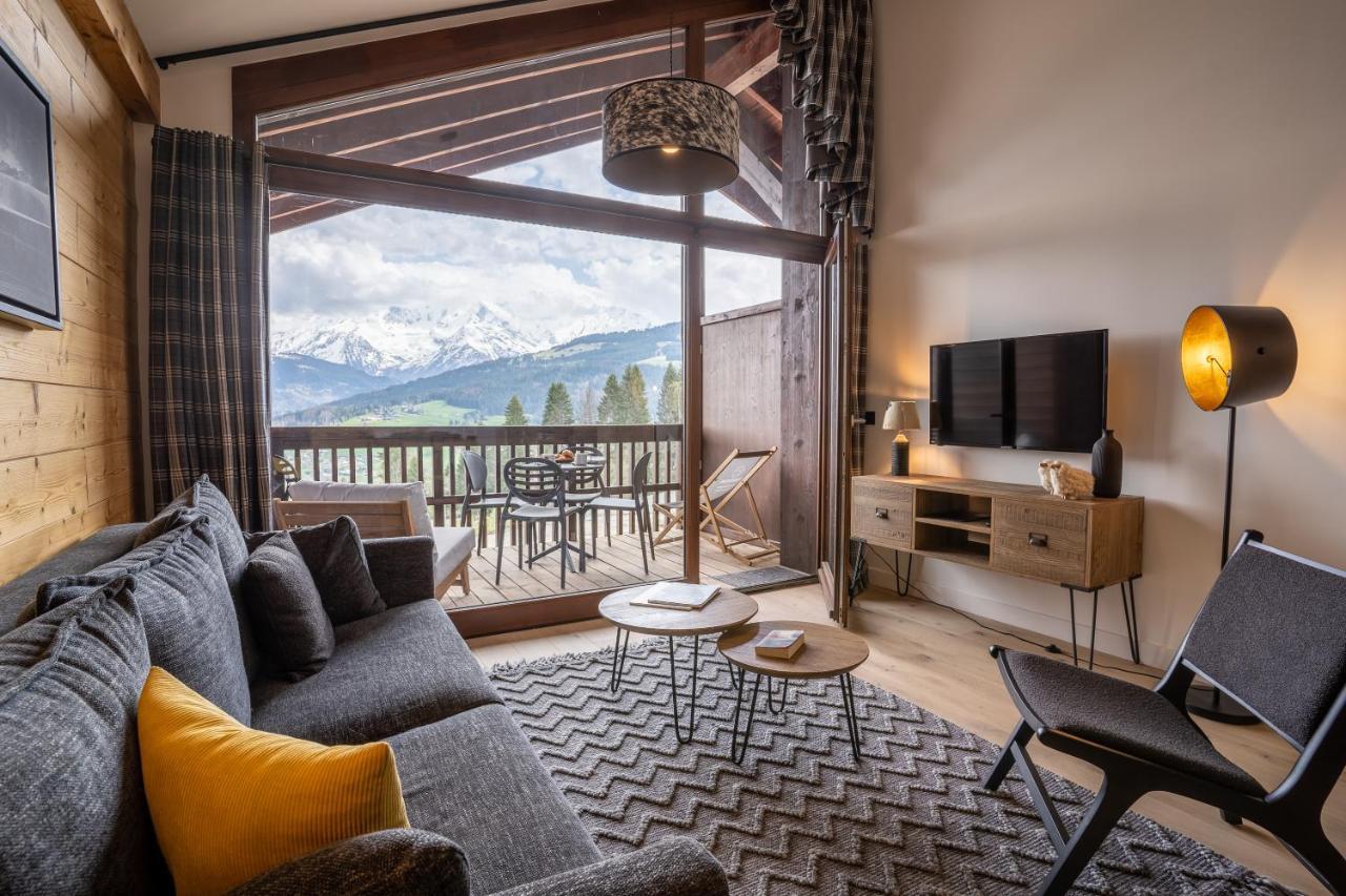 Aparthotel Terresens - Les Roches Blanches Combloux Esterno foto