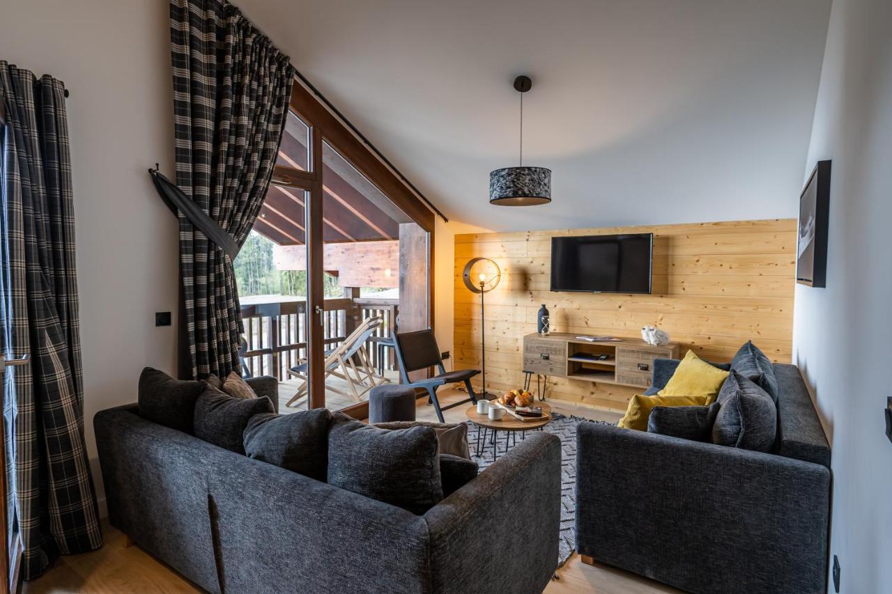 Aparthotel Terresens - Les Roches Blanches Combloux Esterno foto