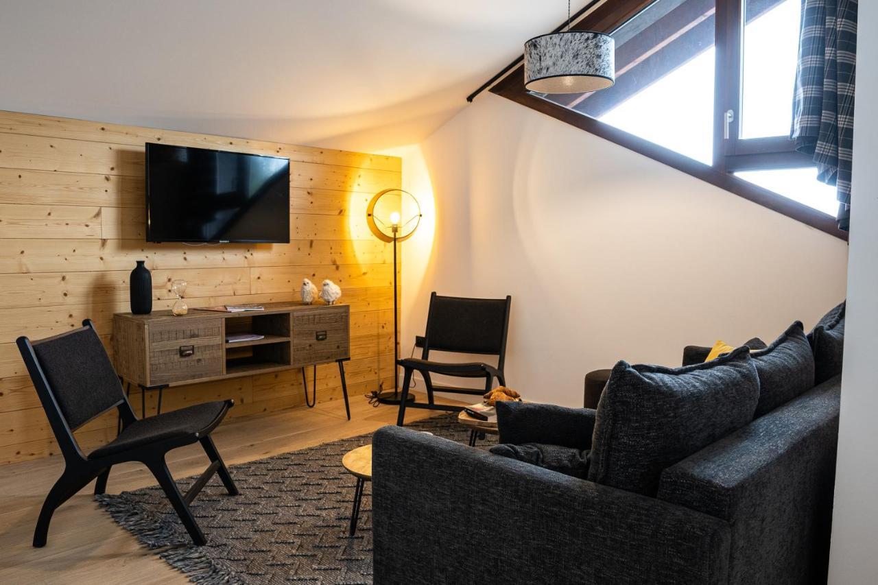 Aparthotel Terresens - Les Roches Blanches Combloux Esterno foto
