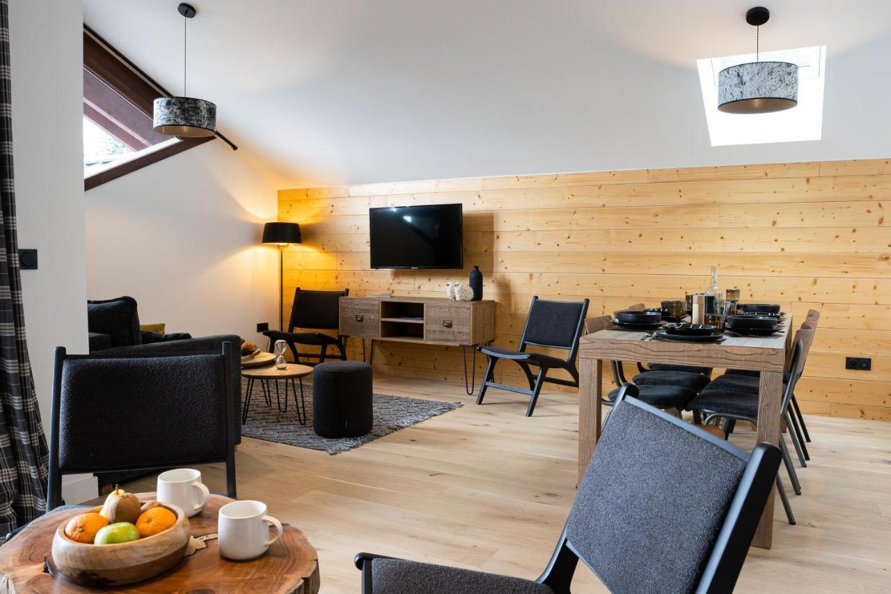 Aparthotel Terresens - Les Roches Blanches Combloux Esterno foto
