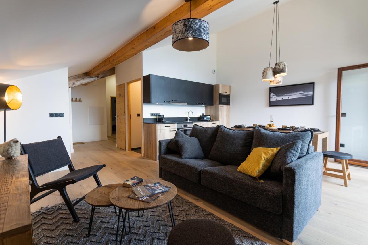 Aparthotel Terresens - Les Roches Blanches Combloux Esterno foto